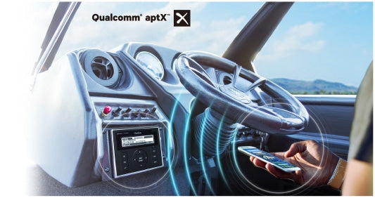 Clarion CMS20 Marine Black Box Digital Media Receiver with Watertight Commander