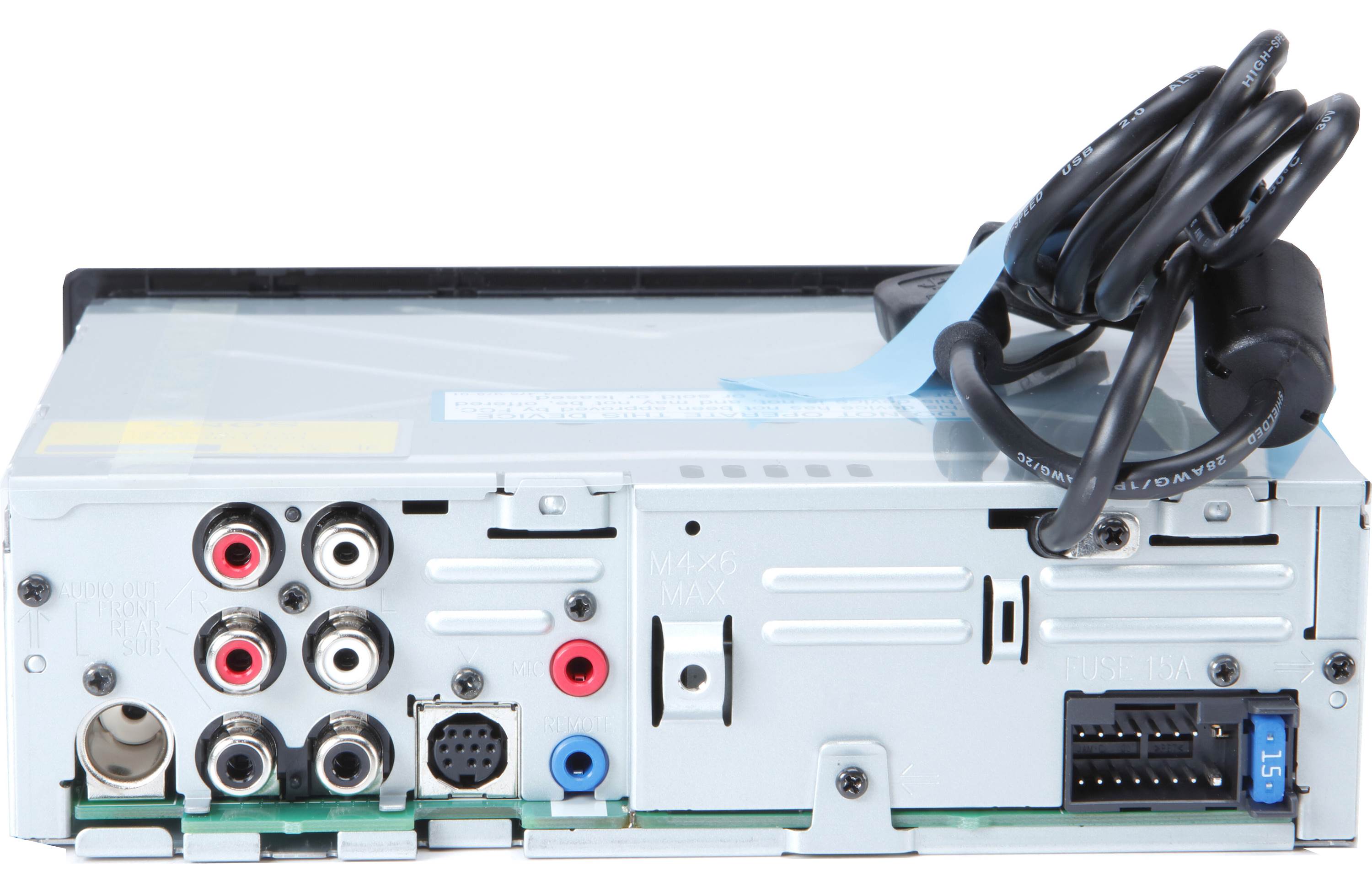 Sony DSX-M80 Radio + Scosche HD9813BN Dash Kit for Harley Davidson