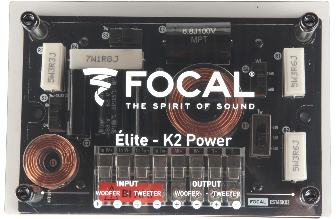 Focal ES165KX2E K2 Power Series 6.5" Component Speaker System