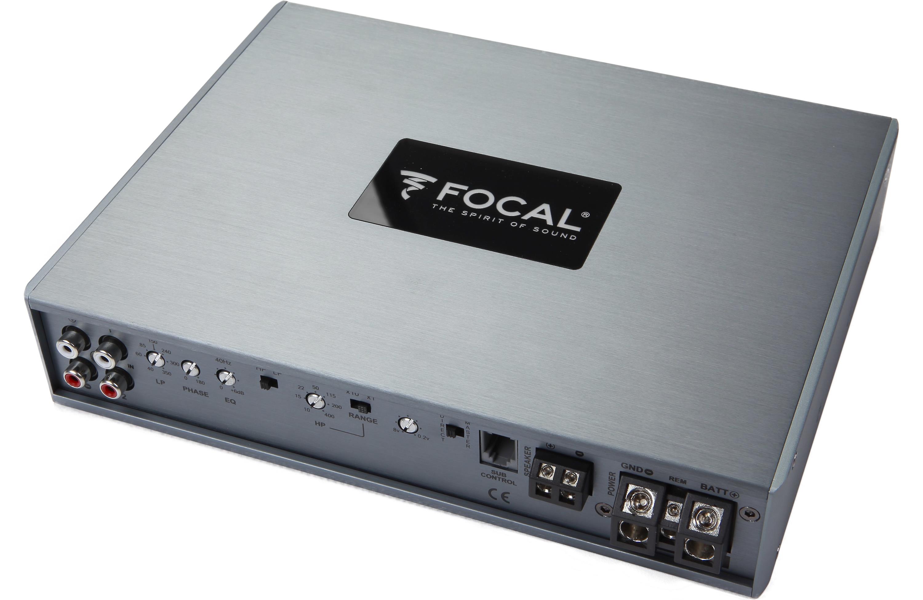 Focal FDP1.900 Mono Amplifier — 850 watts RMS x 1 at 2 ohms