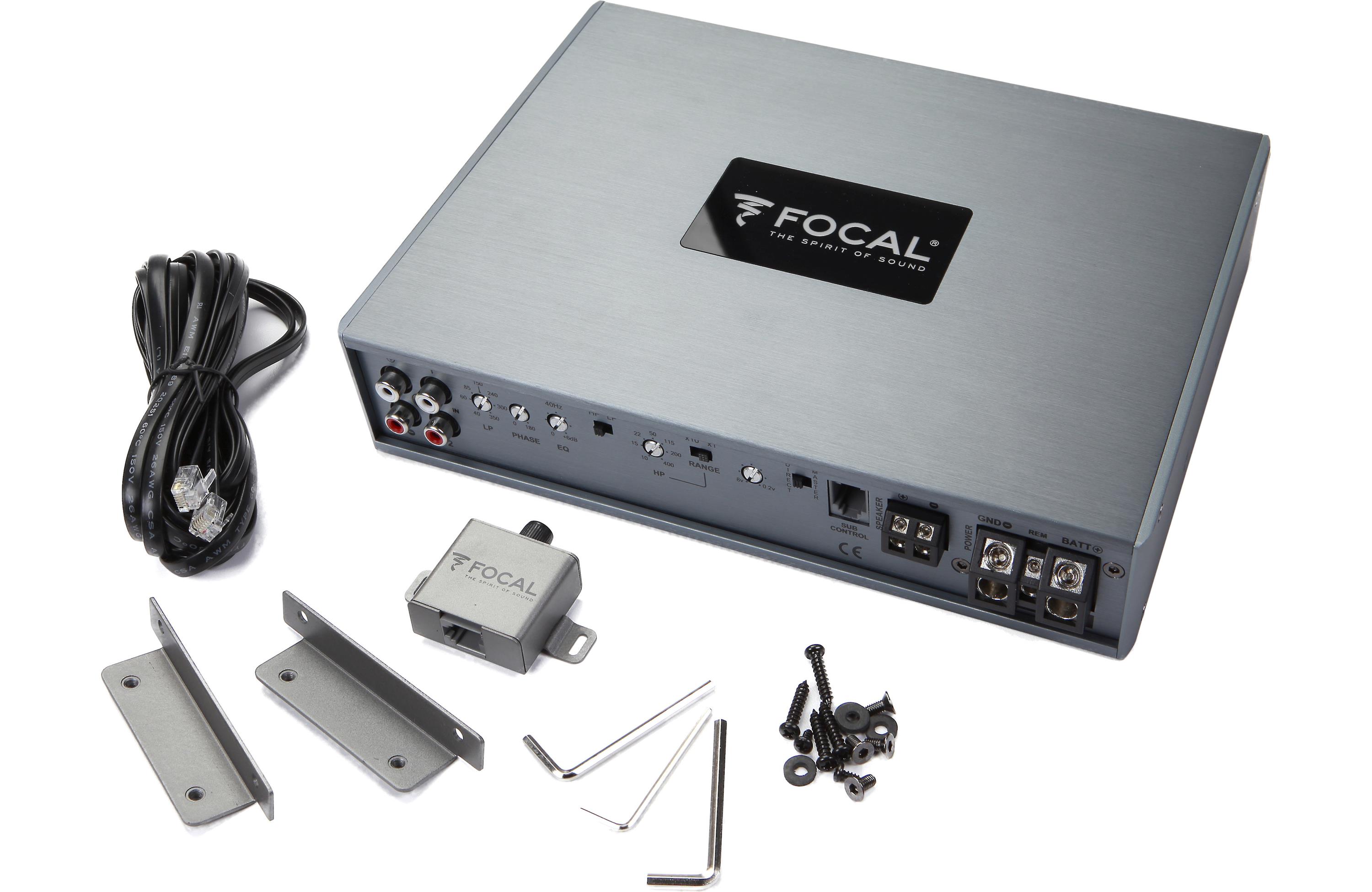Focal FDP1.900 Mono Amplifier — 850 watts RMS x 1 at 2 ohms