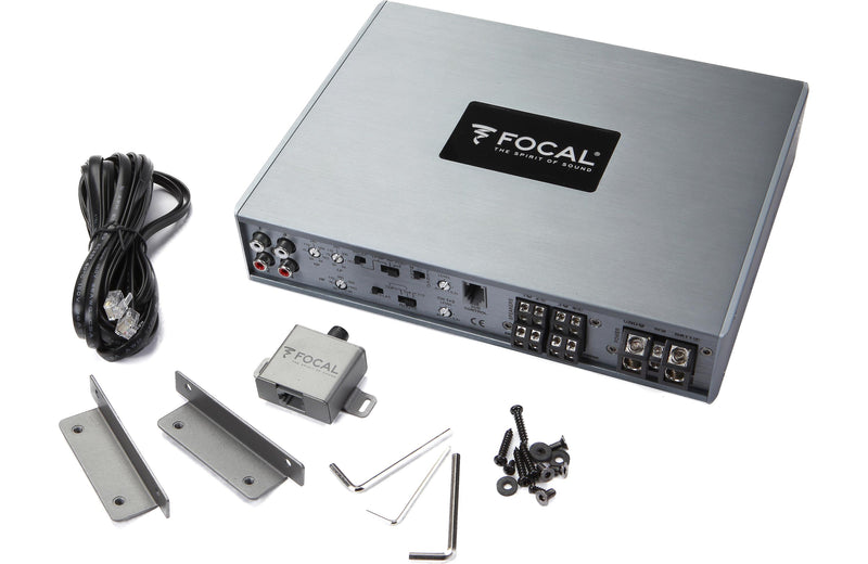 Focal FDP4.600 4-Channel Car Amplifier — 150 watts RMS x 4