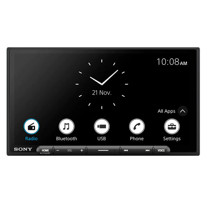 Sony XAV-AX6000 6.95" Digital Multimedia Receiver, iDatalink Ready, Wireless Apple CarPlay and Android Auto