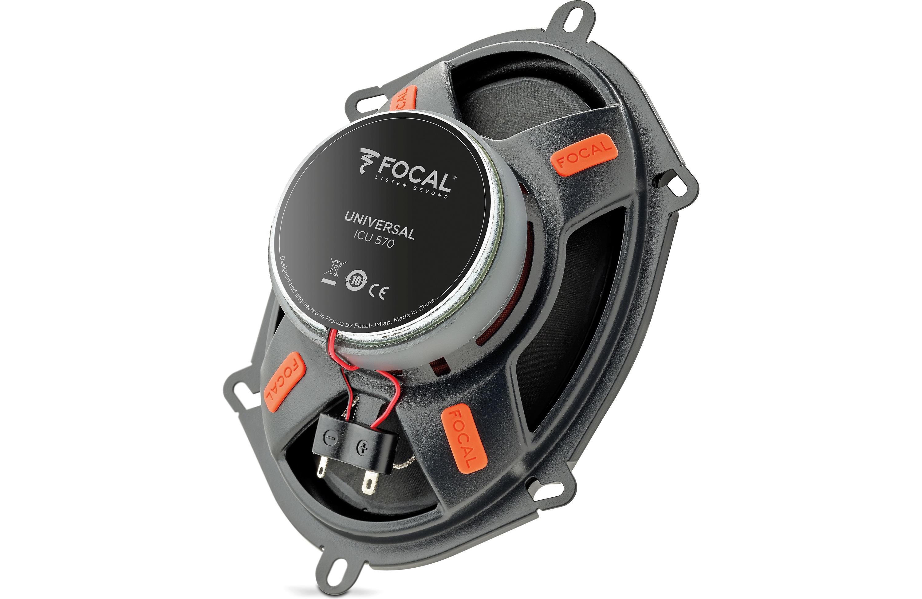 Focal ICU570 Universal Integration Series 5x7" 2-Way Coaxial Car Speakers Kit