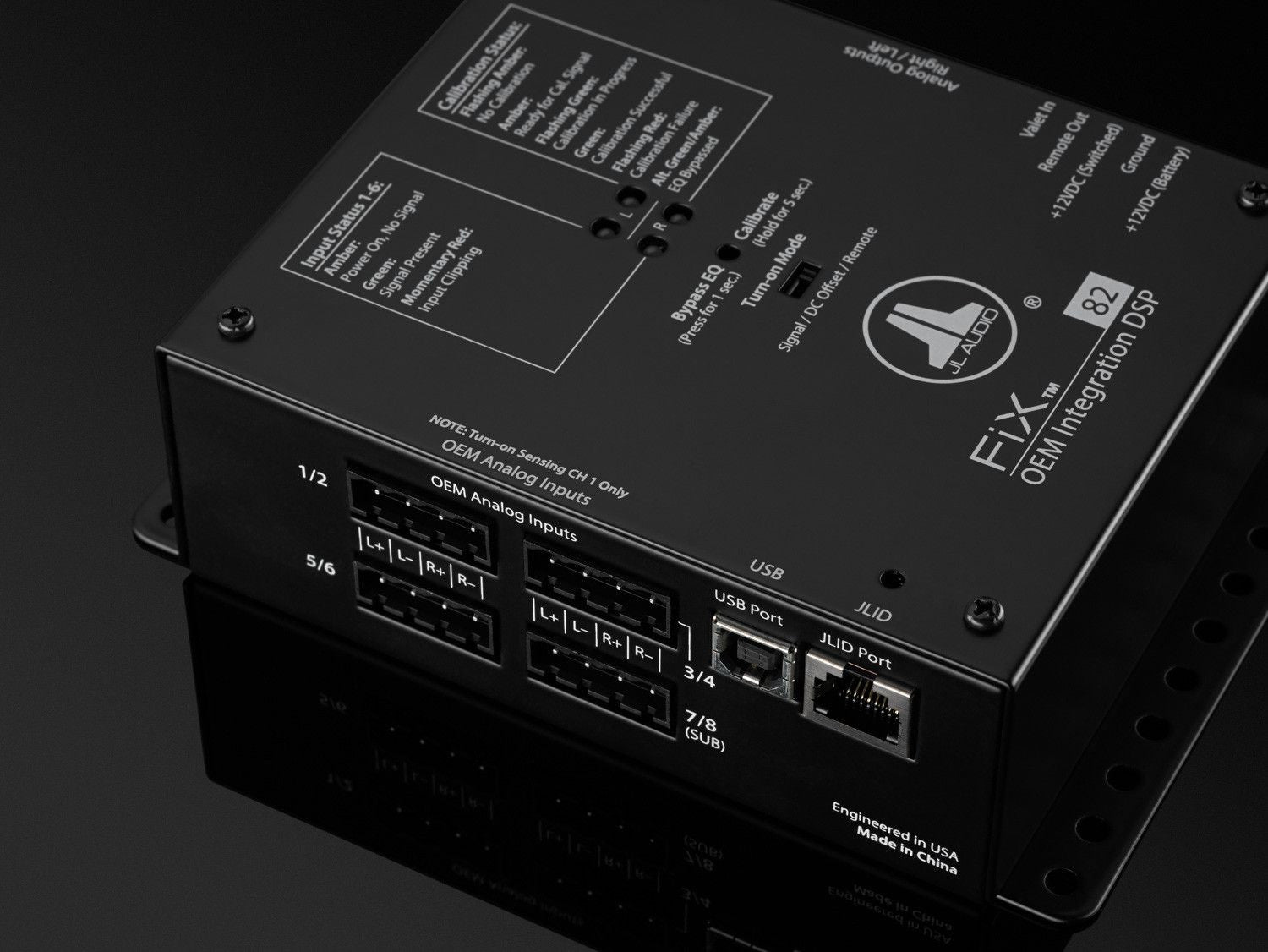 JL Audio FiX-82 - OEM Integration DSP with Automatic Time Correction and Digital EQ - Freeman's Car Stereo