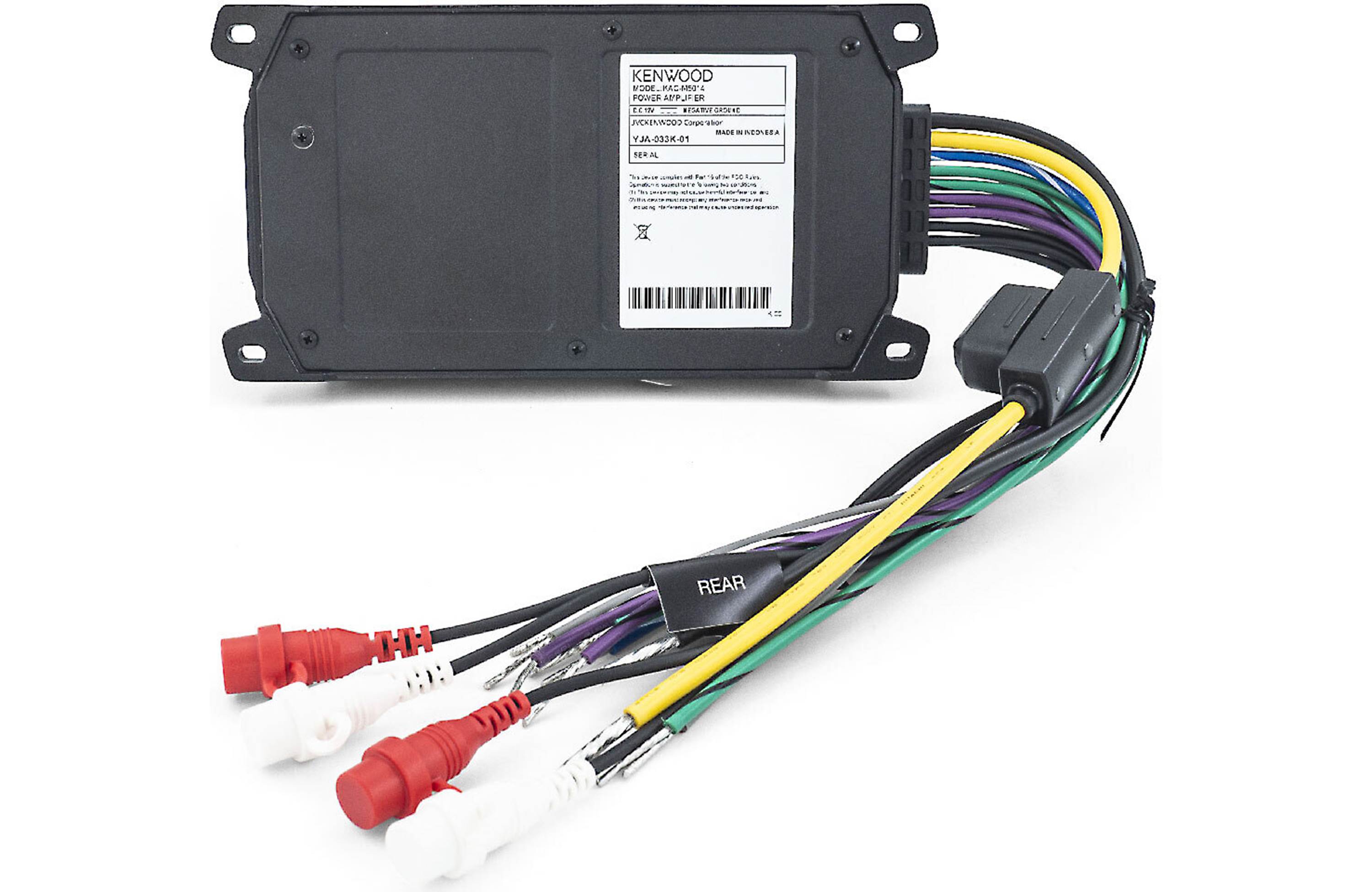 Kenwood KAC-M5014 Compact 4-Channel Powersport Marine Amplifier