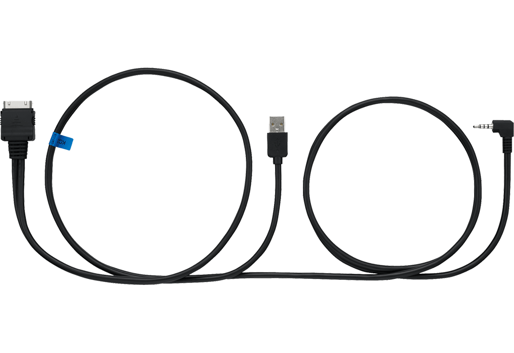 Kenwood KCA-IP202 - iPOD Video Direct Cable for Rear USB connection - Freeman's Car Stereo