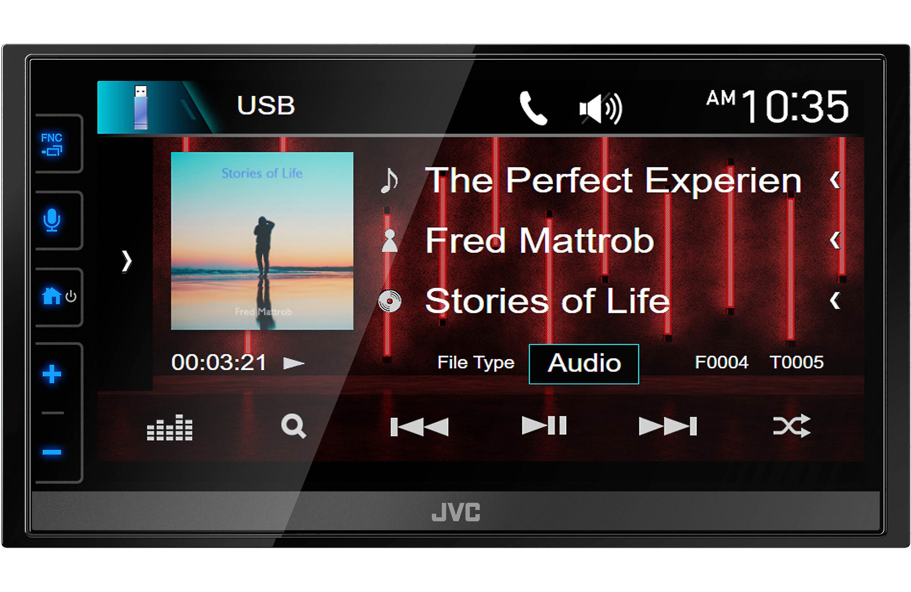 JVC KW-M788BH 2-DIN Digital Multimedia Receiver