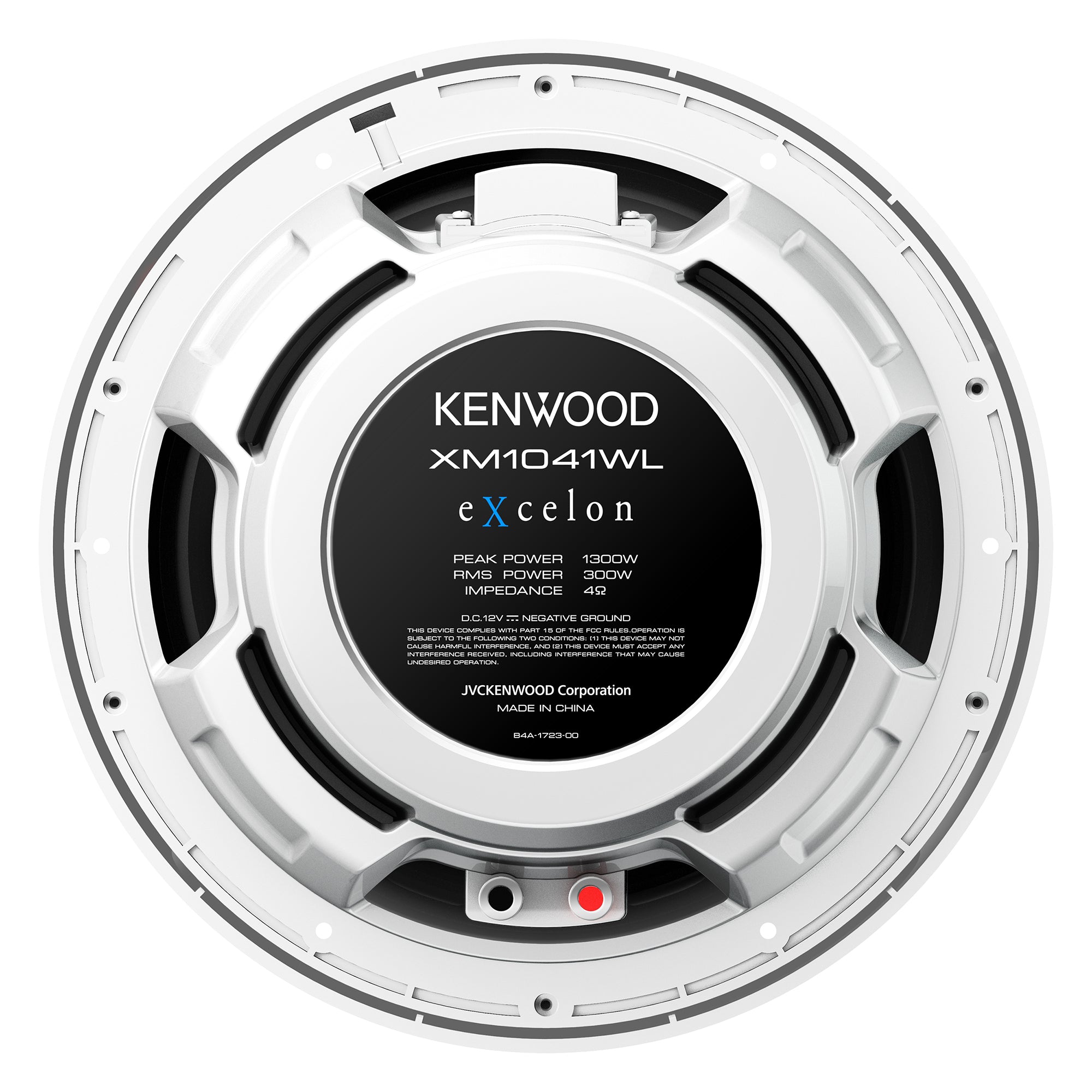 Kenwood eXcelon XM1041WL 10" Marine Powersports Subwoofer with Illumination