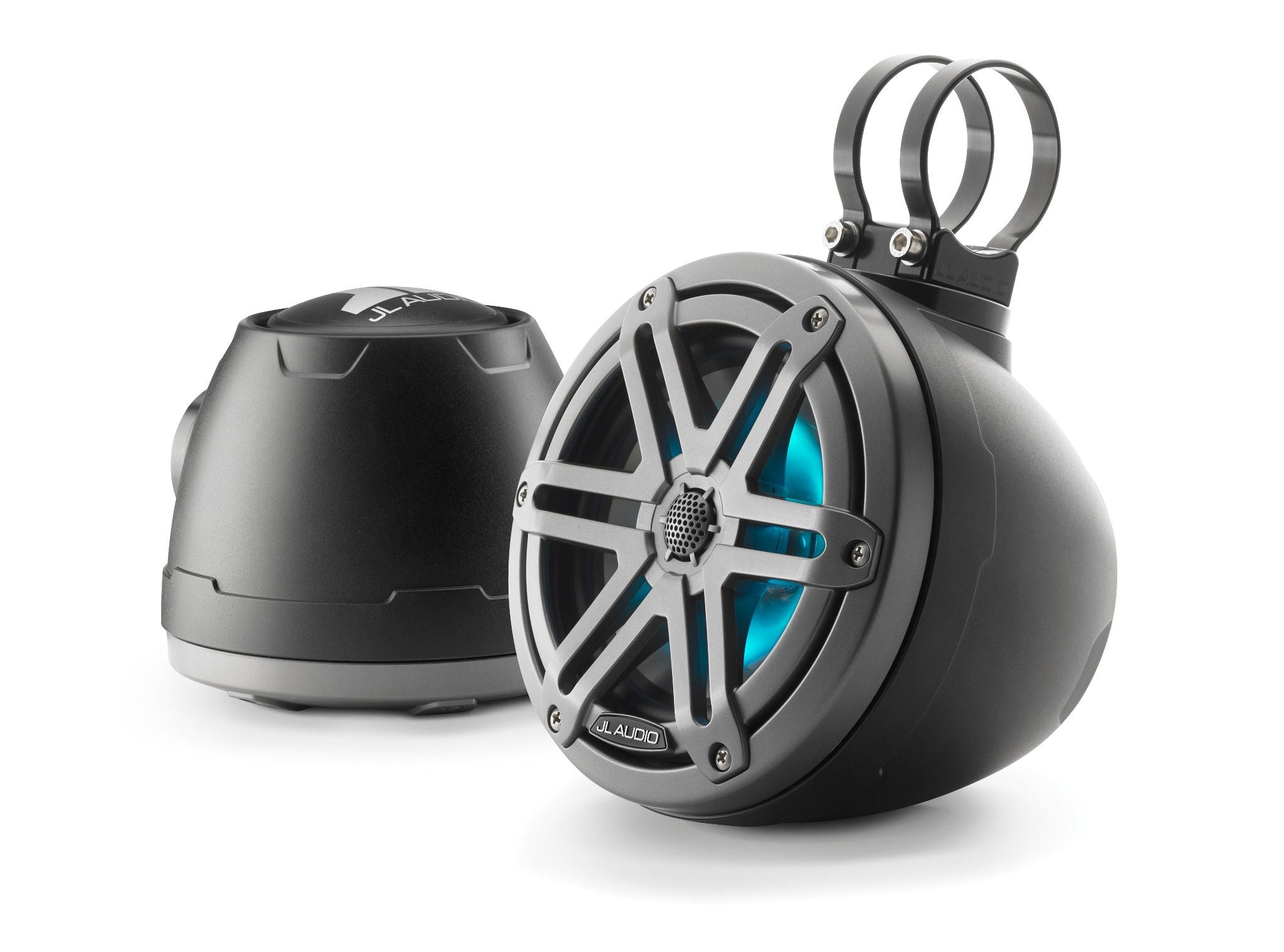 JL Audio MX280/4 + M3-650VEX-MB-S-GM-I + MBT-RX + PS-SWMCP-B-SM Jet Ski Kit