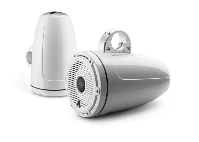 JL Audio M6-880ETXv3-Gw-C-GwGw-I White Wakeboard Tower Speakers