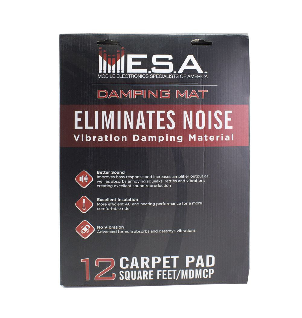 MESA MDMCP - Carpet Foam Pad -12sq-ft (Kit included (1) 32" x 54" piece) - Freeman's Car Stereo