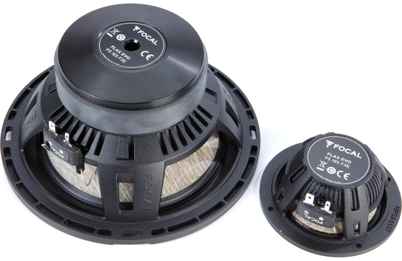 Focal PS165F3E Flax Evo Series 6.5" 3-Way Component Speaker System