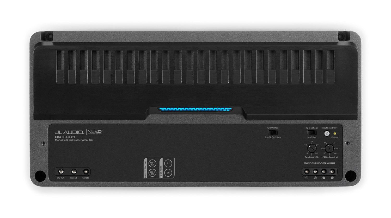 JL Audio RD1000/1 - Monoblock Class D Subwoofer Amplifier, 1000 W - Freeman's Car Stereo