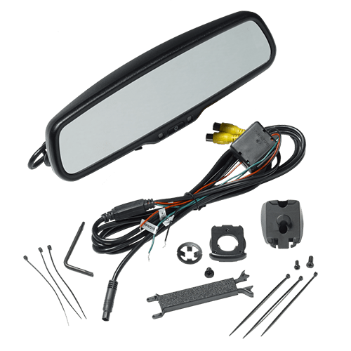 Audiovox Replacement RVM200 Rear View Mirror +ACAM2 Backup Camera Package - Freeman's Car Stereo