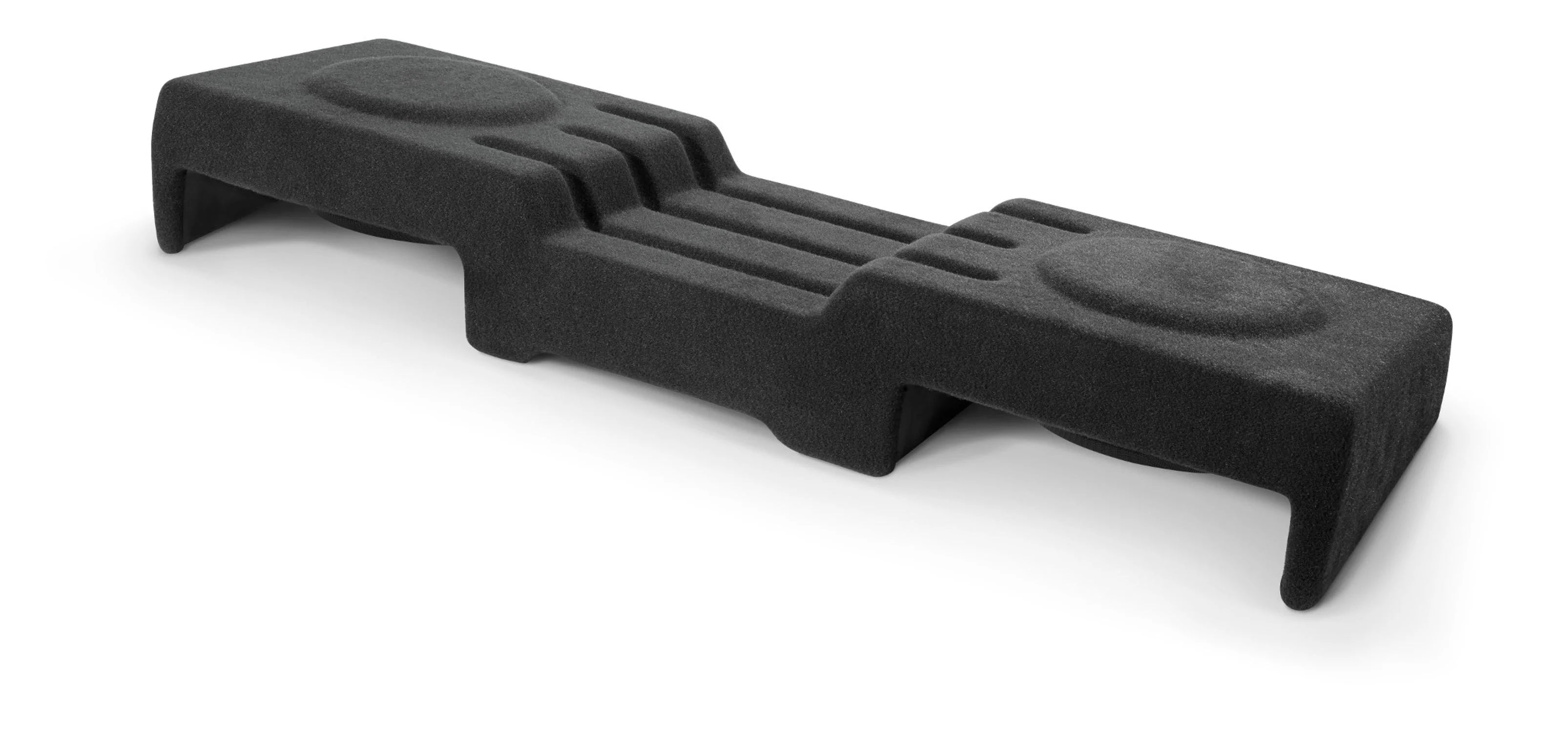 JL Audio SB-GM-SLVCC2/12TW3/BK Stealthbox for Chevrolet Silverado Trucks