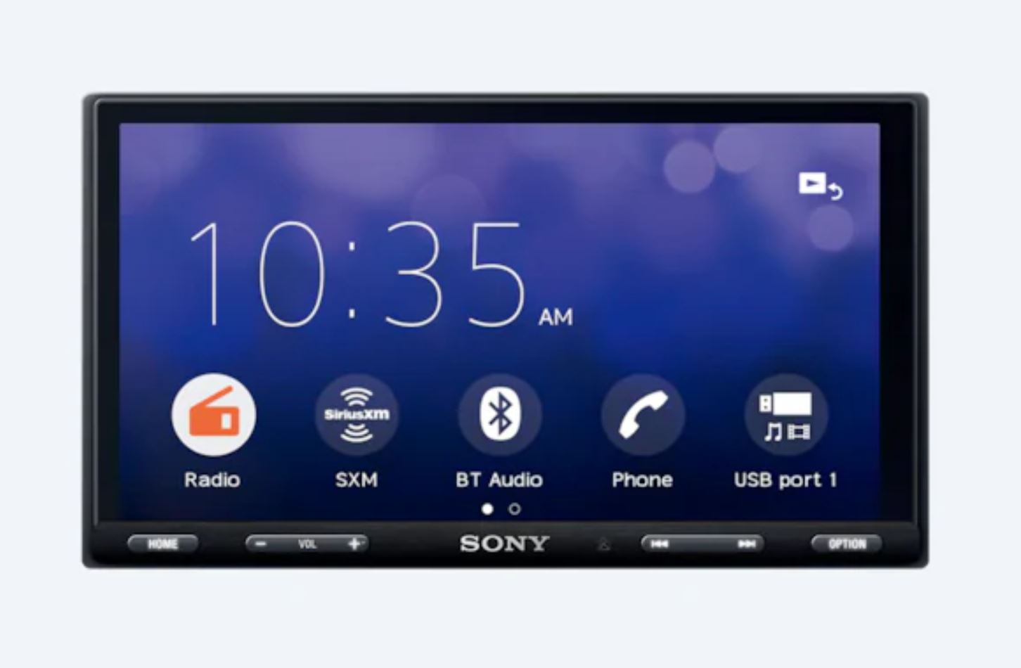 Sony XAV-AX5500 6.95" Bluetooth Media Receiver with Apple CarPlay