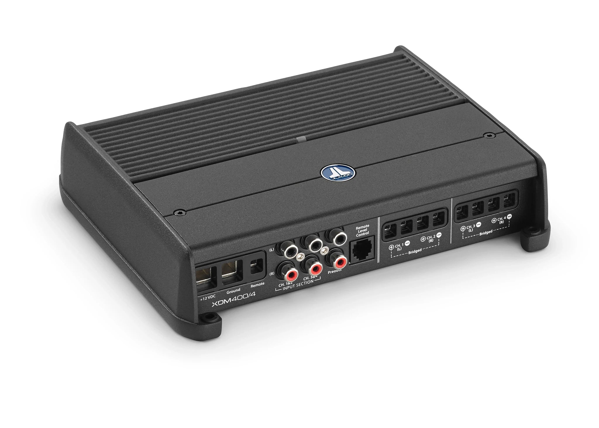JL Audio XDM400/4 4 Channel Class D, Full-Range Car/Marine Amplifier, 400 W