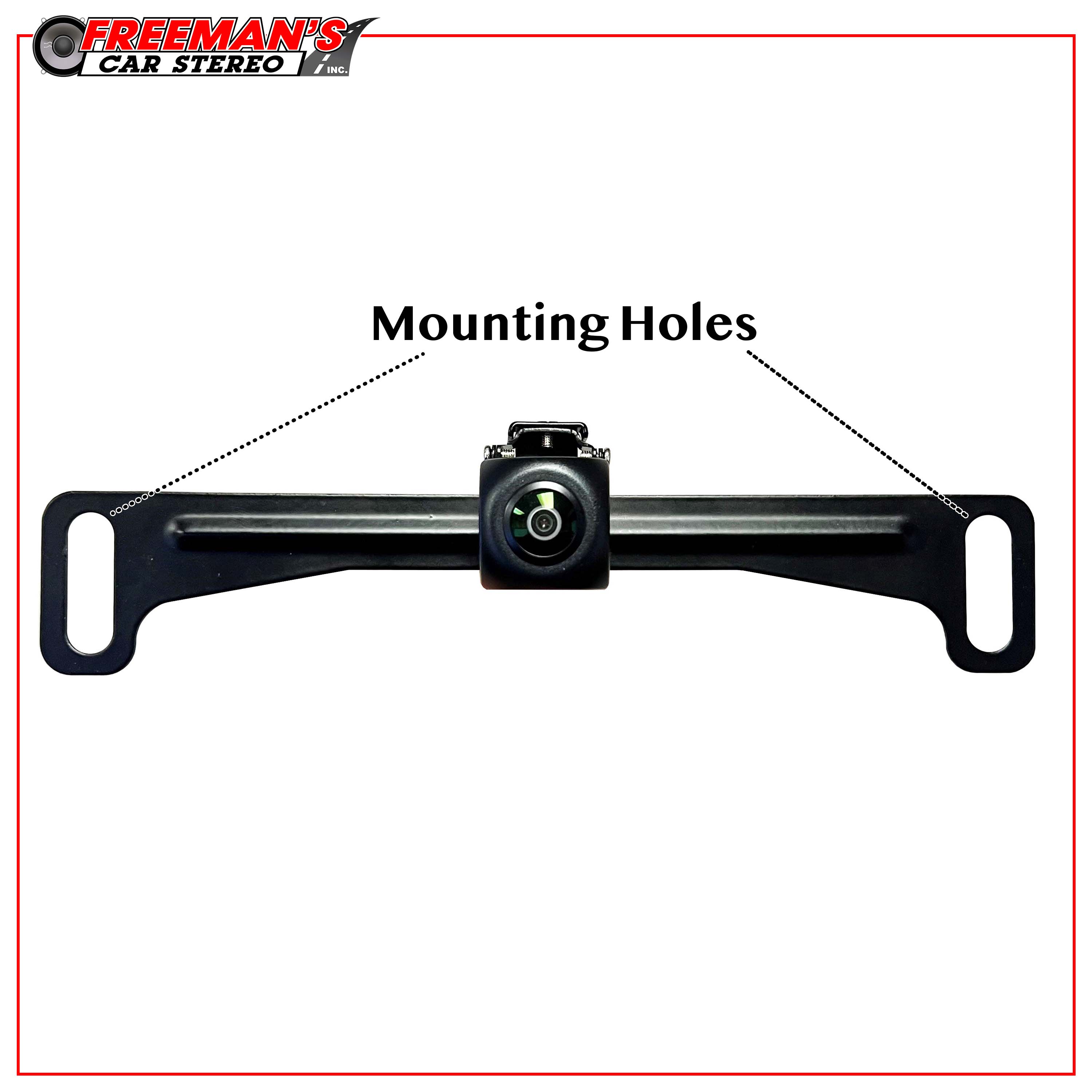 Freeman's Car Stereo LPCAM2PRO License Plate Pro HD Backup Camera