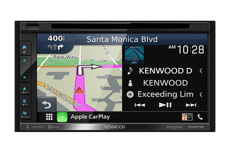 Kenwood DNX576S  - Navigation Apple CarPlay & Android Auto DVD Receiver with Bluetooth - Freeman's Car Stereo