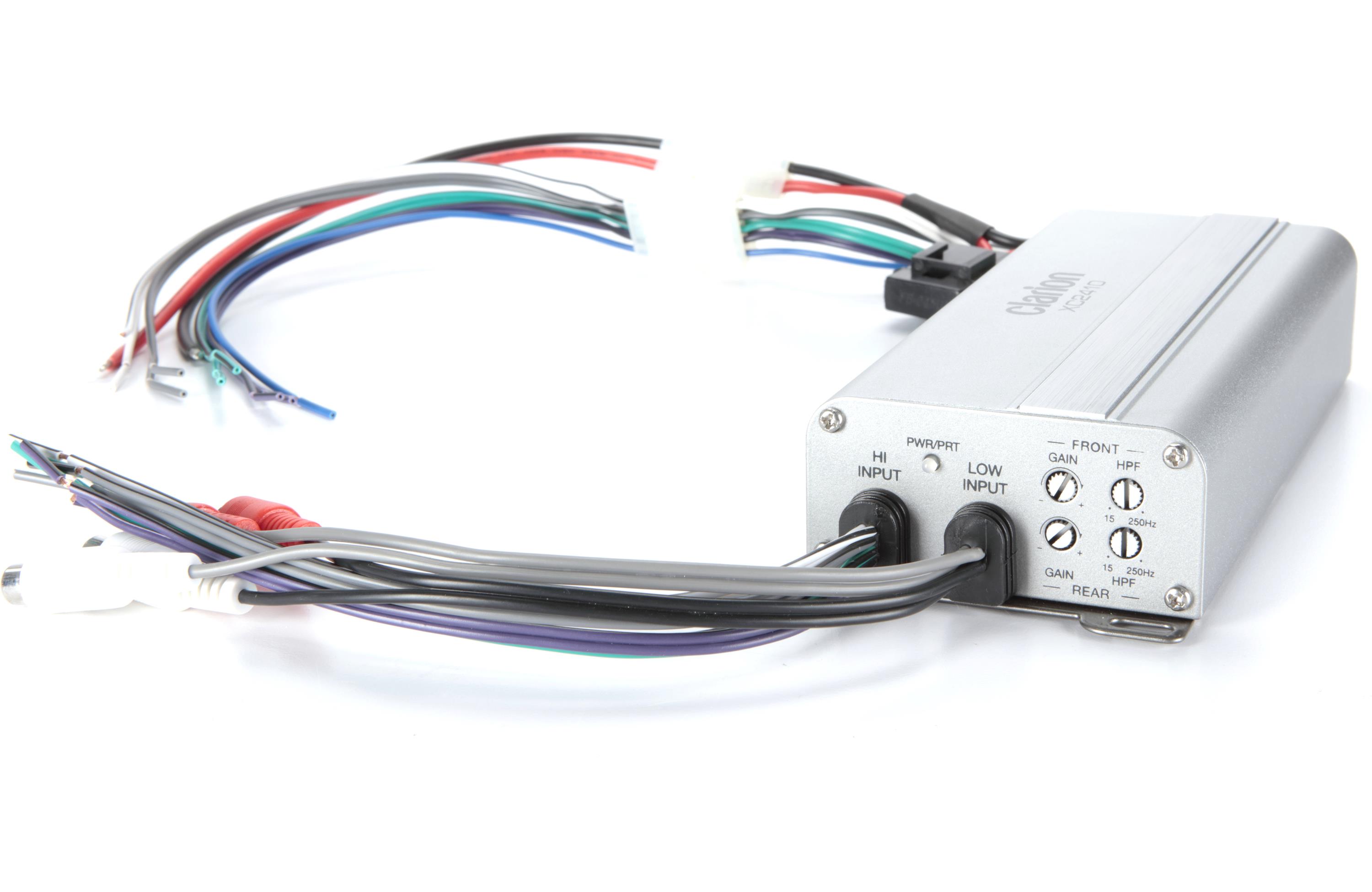 Clarion CMS-651-CWB 2 Pairs Marine Speakers + XC2410 Marine Amplifier