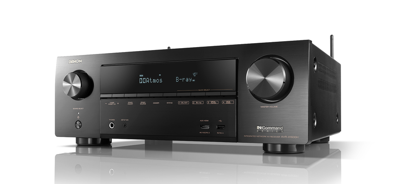 DENON AVR-X1600H (2019) 7.2ch 4K Ultra HD AV Receiver with 3D Audio and HEOS Built-in® - Freeman's Car Stereo