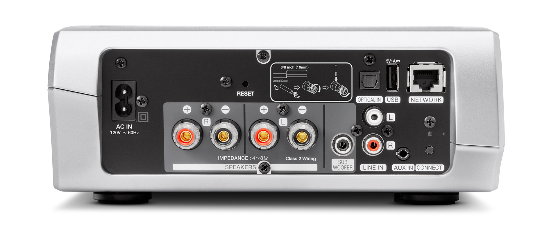 DENON HEOS AMP Wireless Amplifier with HEOS Built-in and Bluetooth - Freeman's Car Stereo