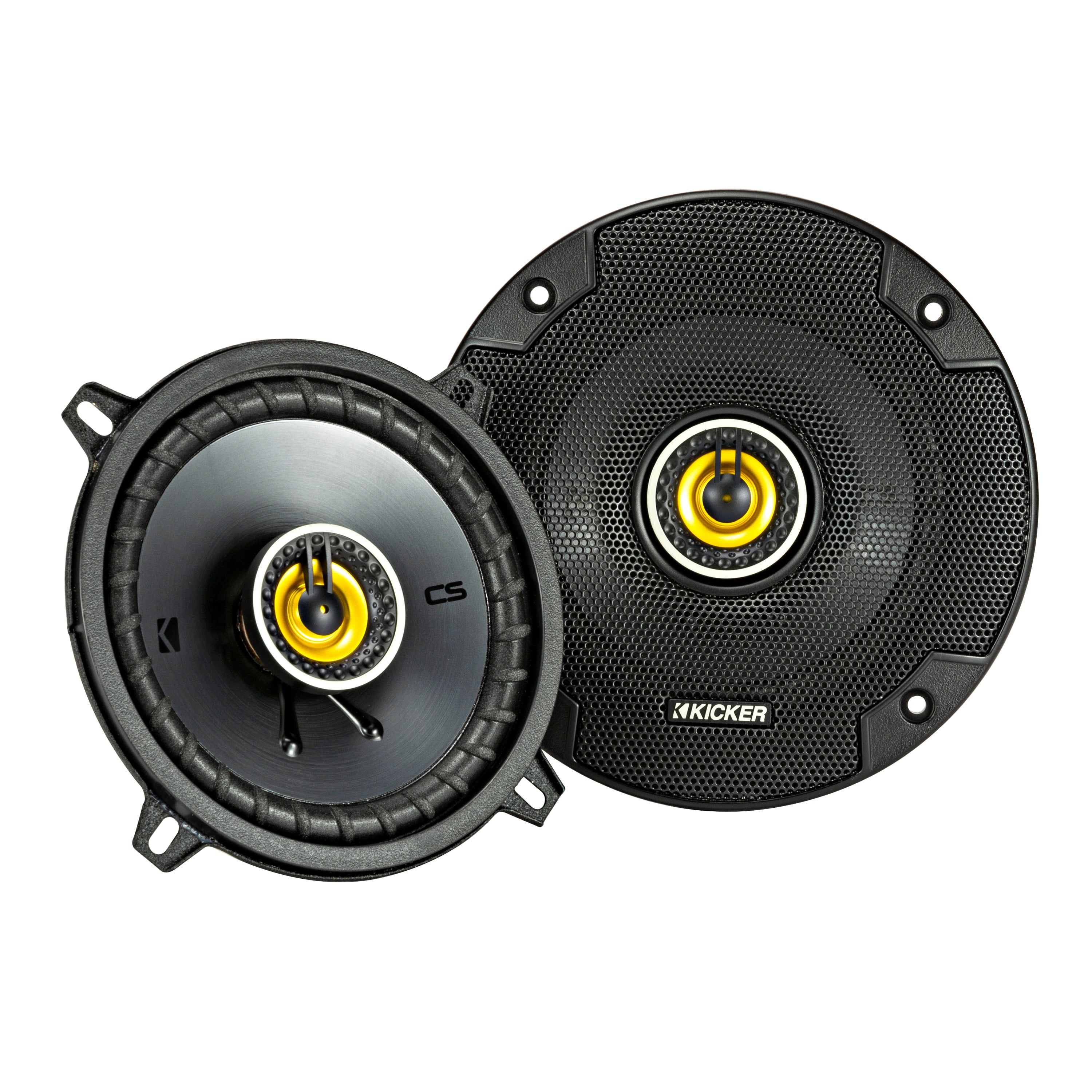 Kicker 46CSC54 x2 Pairs 5.25" Speakers + 46CXA360.4T Amplifier Bundle
