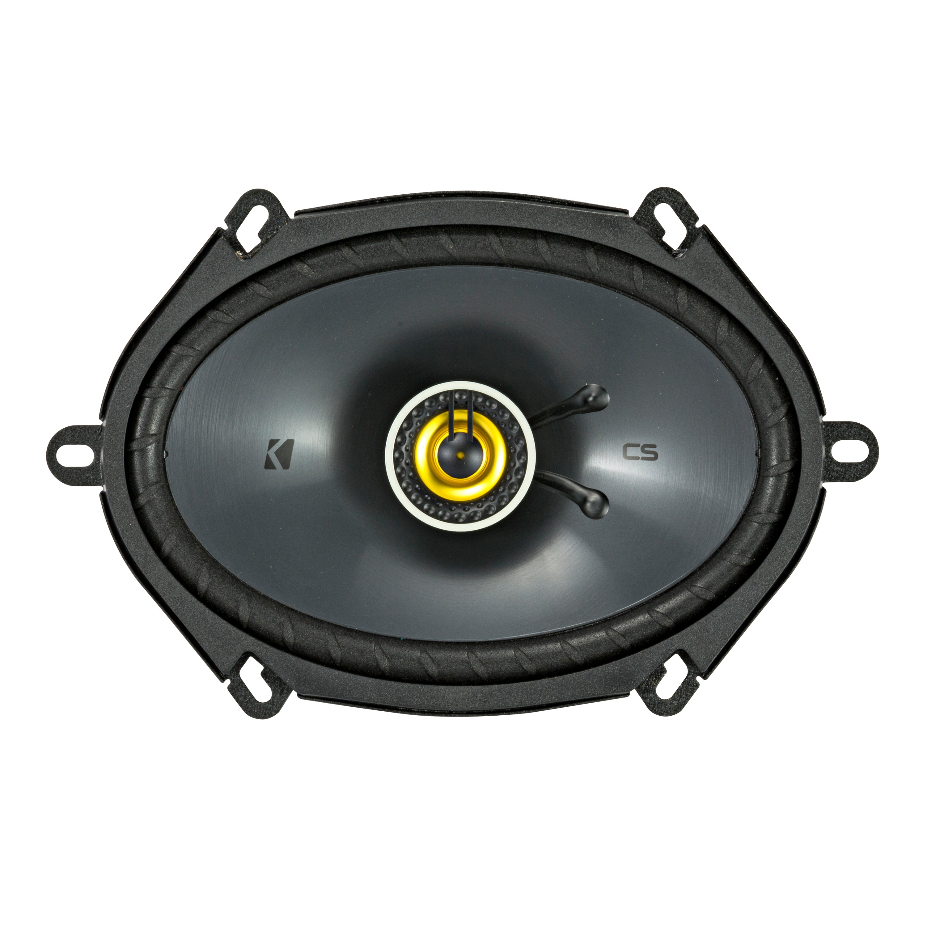 Kicker 46CSC684 x2 Pairs 6"x8" 2-Way Speakers + 46CXA360.4T Amplifier Bundle