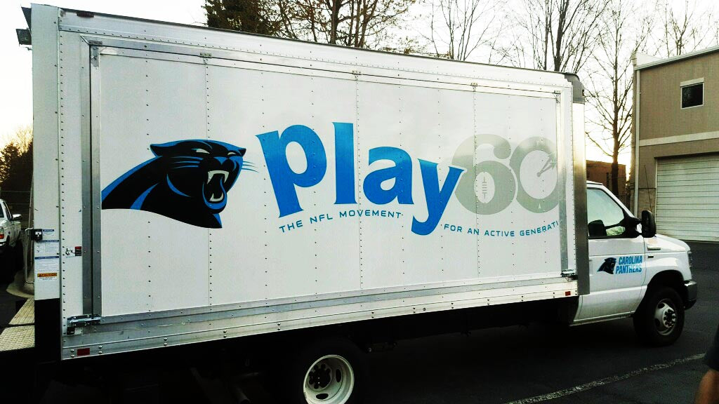 Carolina Panthers PLAY 60 Truck by Freeman's