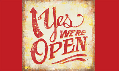 3/23/20 - We Are Open - Business As (Almost) Usual