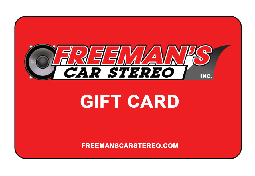 Freeman's Car Stereo Gift Cards