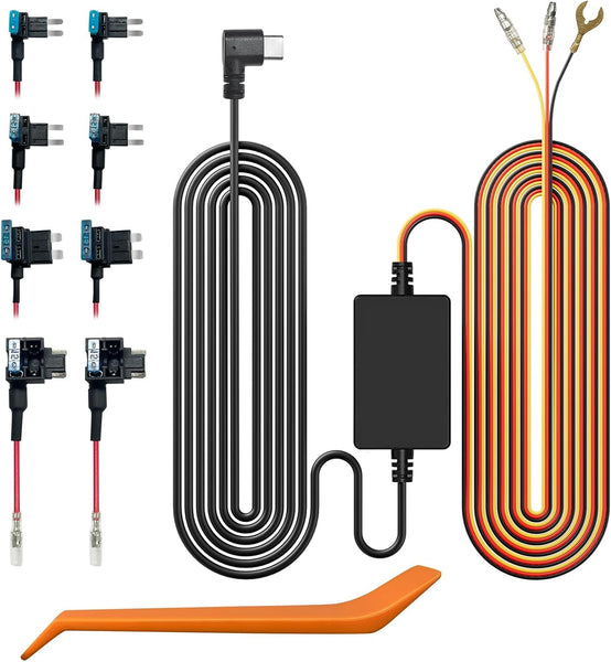 WOLFBOX Acc Hardwire Kit for G840S/G930/G850/G900/G840H, Not Suitable for D07 Type C Hardwire Car Charger Cable Kit for Dash Cameras with Battery Discharge Protection WOLFBOX Acc Hardwire Kit for G840S/G930/G850/G900/G840H, Not Suitable for D07 Type C Hardwire Car Charger Cable Kit for Dash Cameras with Battery Discharge Protection