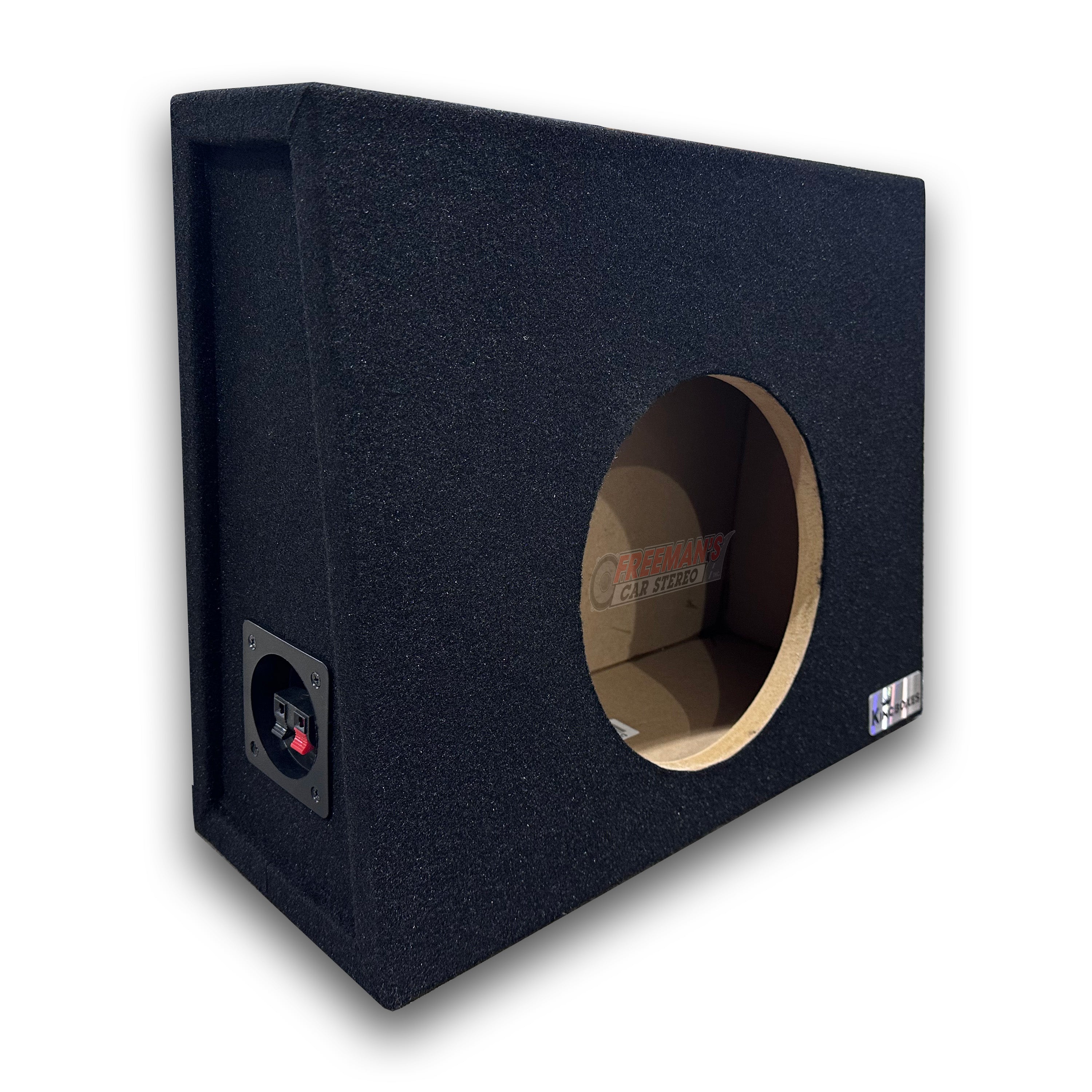 King Boxes AKT110S 10 Inch Single Truck Speaker Box, Wedge Style