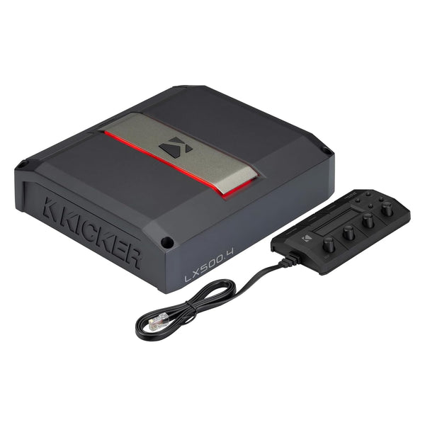 Kicker 51LX500.4 4-Channel Class D Amplifier 125 Watts x 4 Full Range