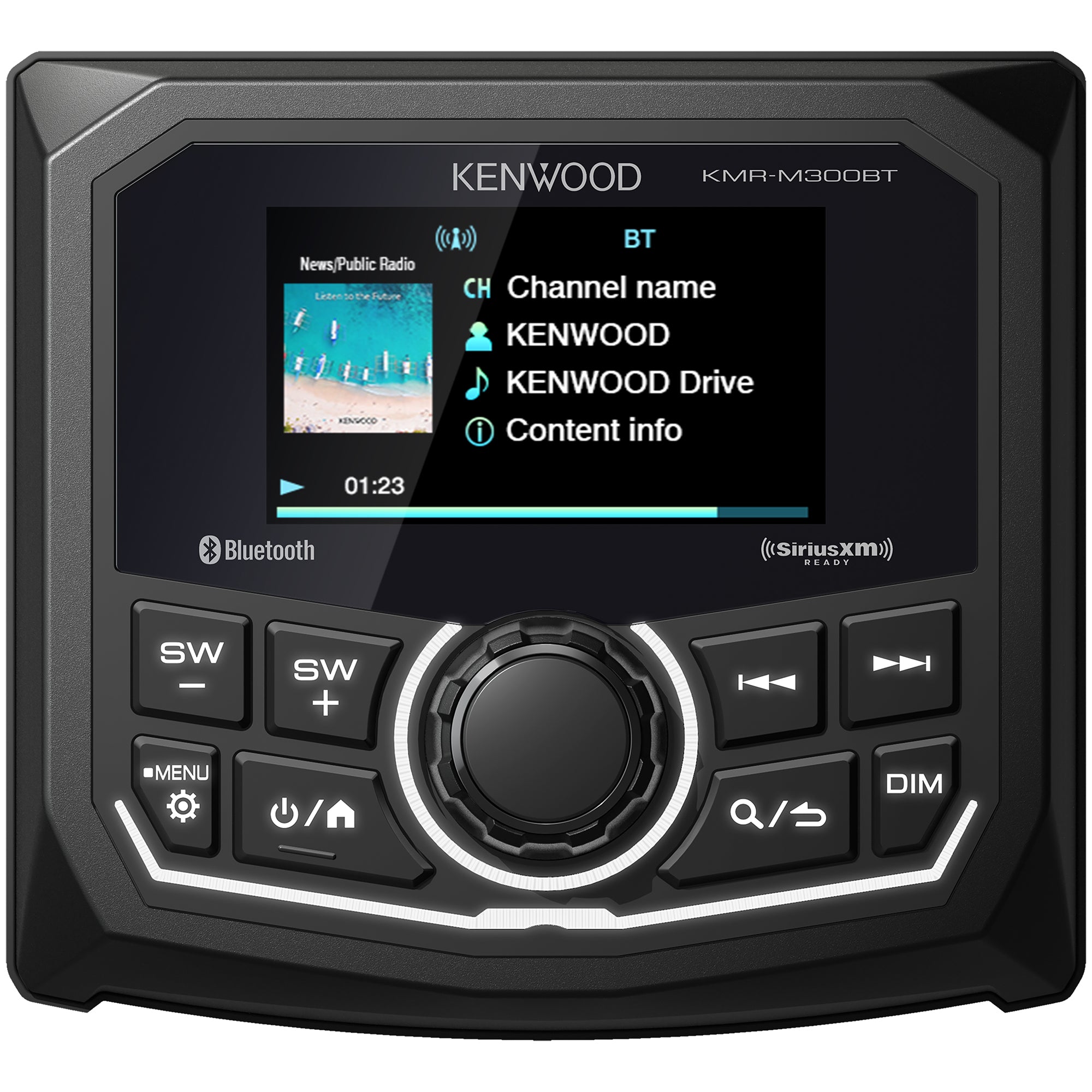 Kenwood KMR-M300BT Marine Digital Media Receiver