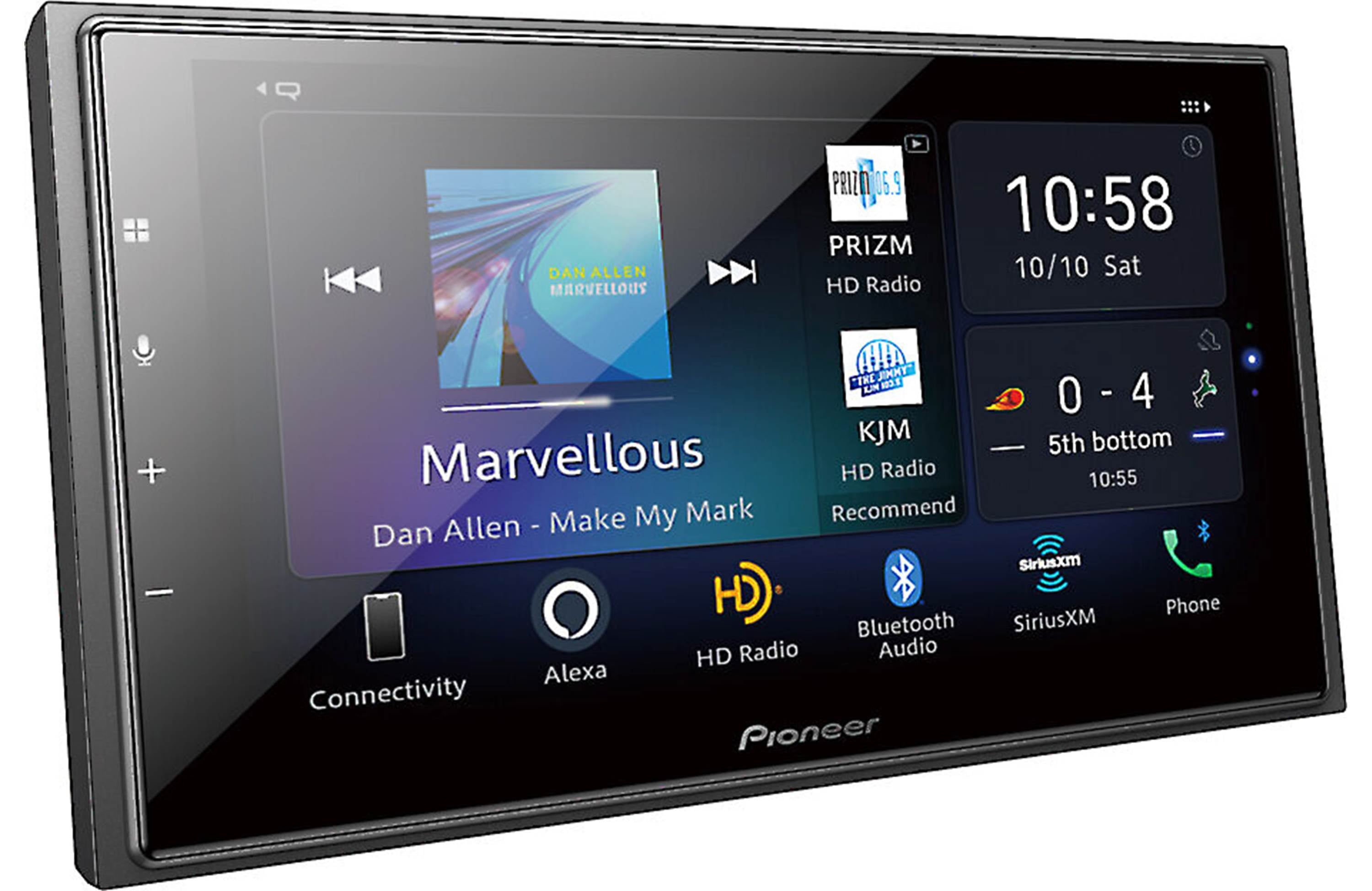 Pioneer DMH-WC5700NEX 6.8” Wireless Apple CarPlay & Android Auto Modular Digital Media Receiver
