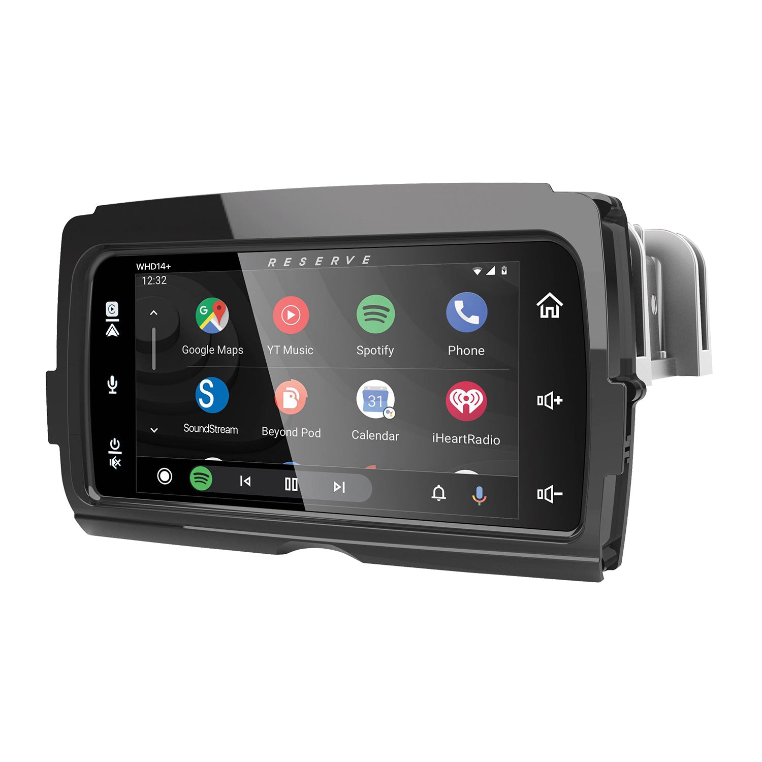 Soundstream WHD14+ Motorcycle Head Unit w/ Wireless Apple CarPlay & Android Auto