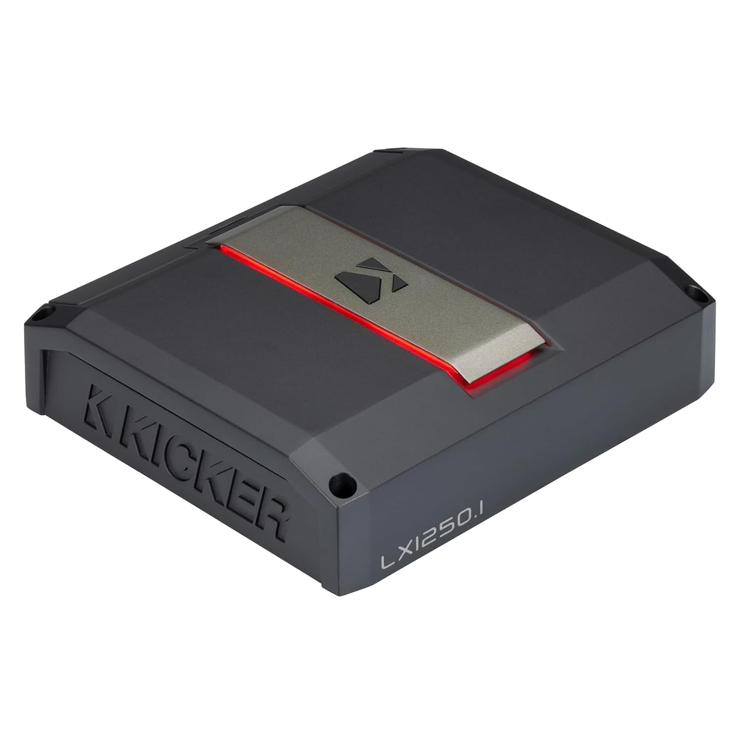 Kicker 51LX1250.1 1250 Watt Mono Class-D Subwoofer Amplifier with Smart Bass