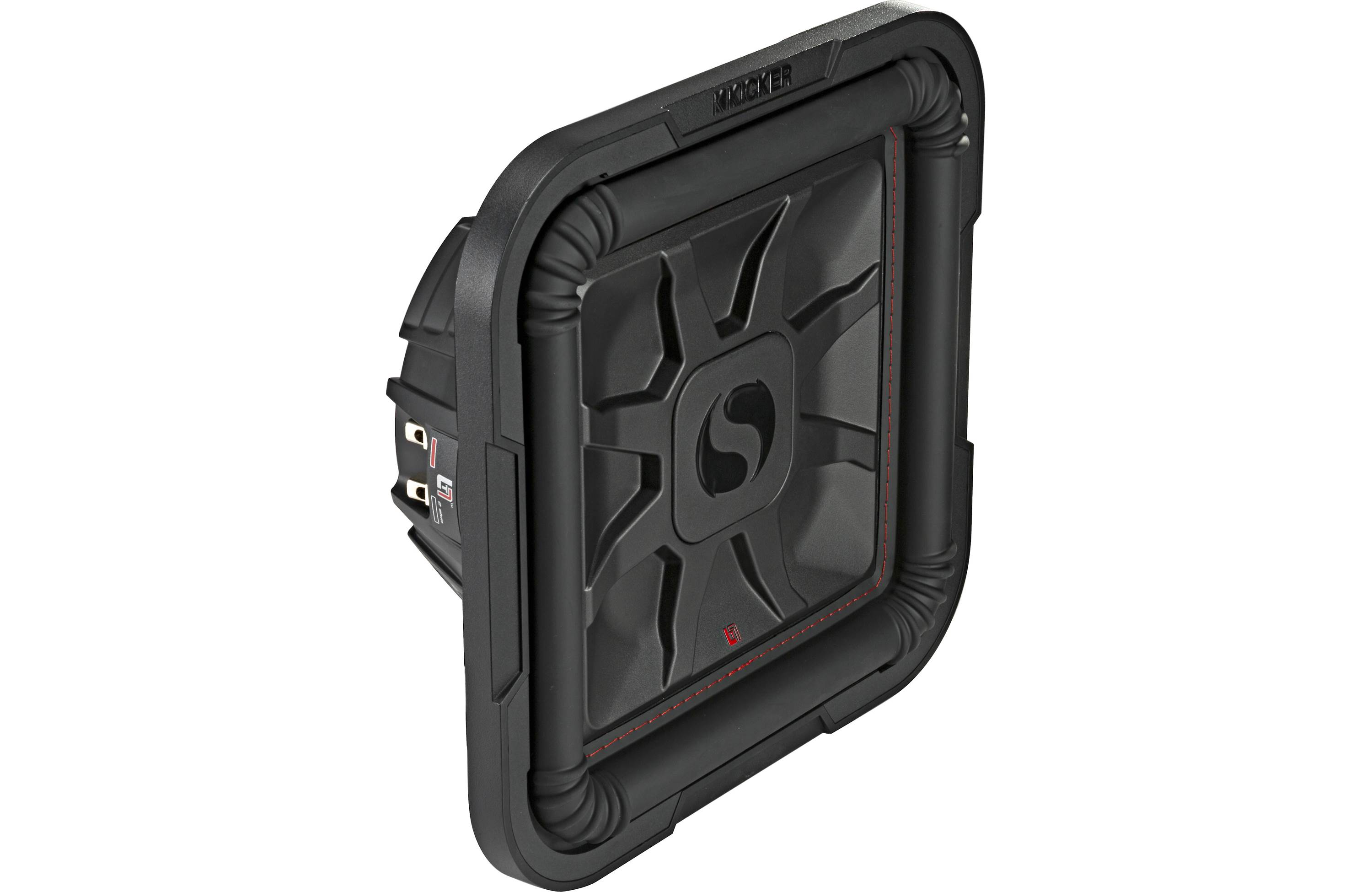 Kicker 46L7T124 12" Dual 4-Ohm L7T Shallow Mount Car Subwoofer Speaker