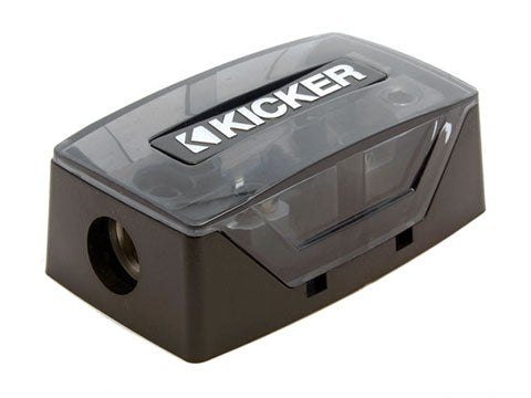 KICKER 46FHD dual AFS fuse holder front view
