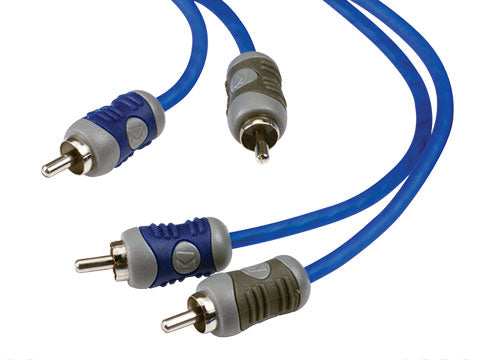 KICKER 46KI23 3-meter 2-channel K-Series RCA cable