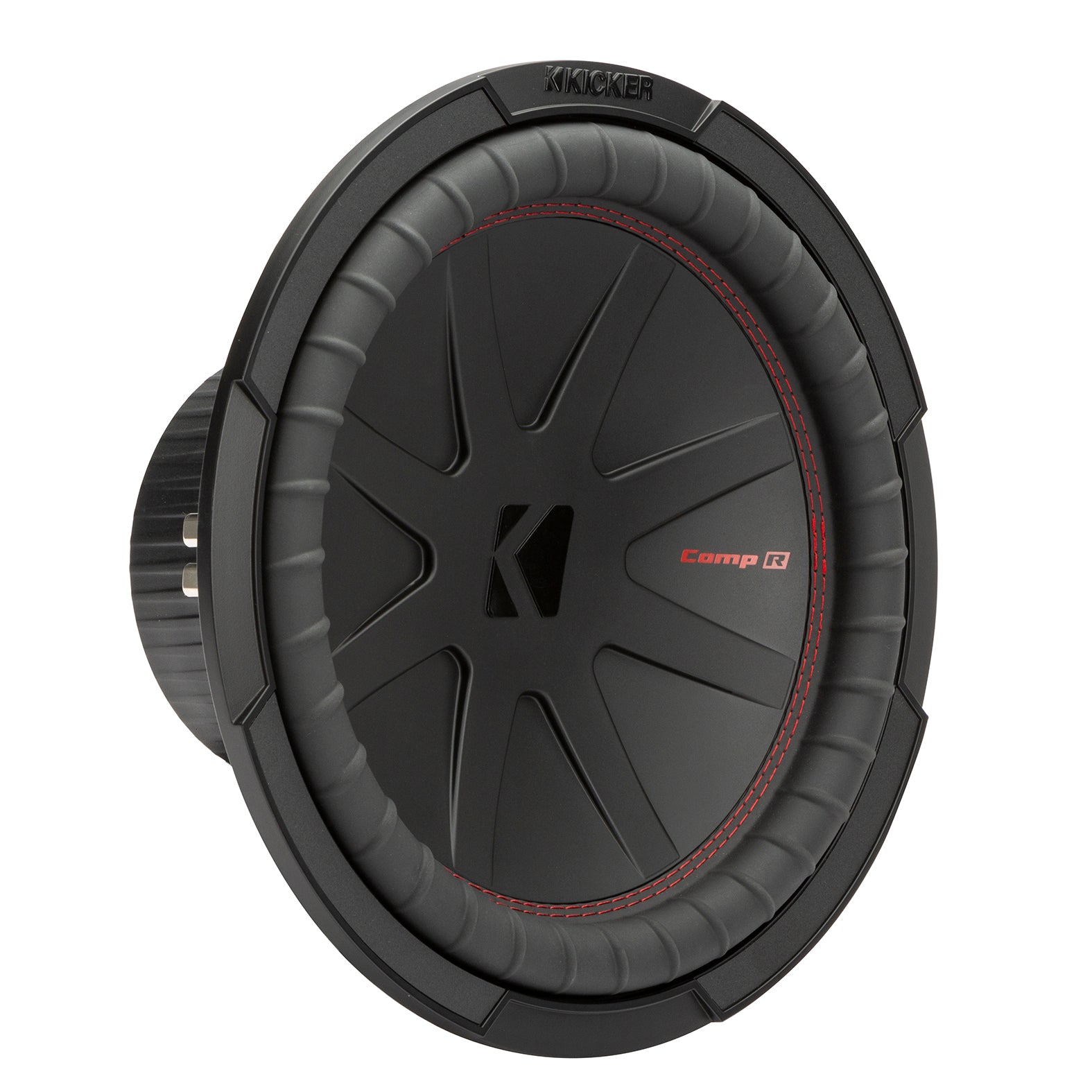 Kicker 48CWR122 Amplifer and Subwoofer Bass Bundle with Install Kit