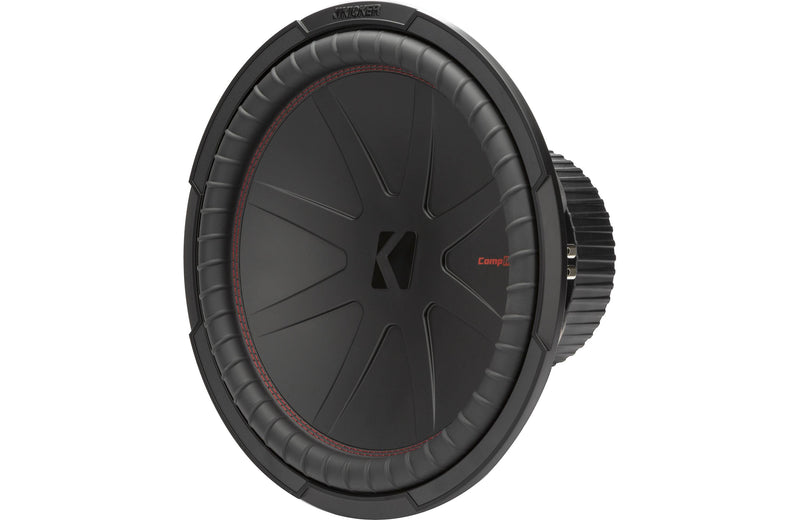 Kicker 48CWR154 Amplifer and Subwoofer Bass Bundle with Install Kit
