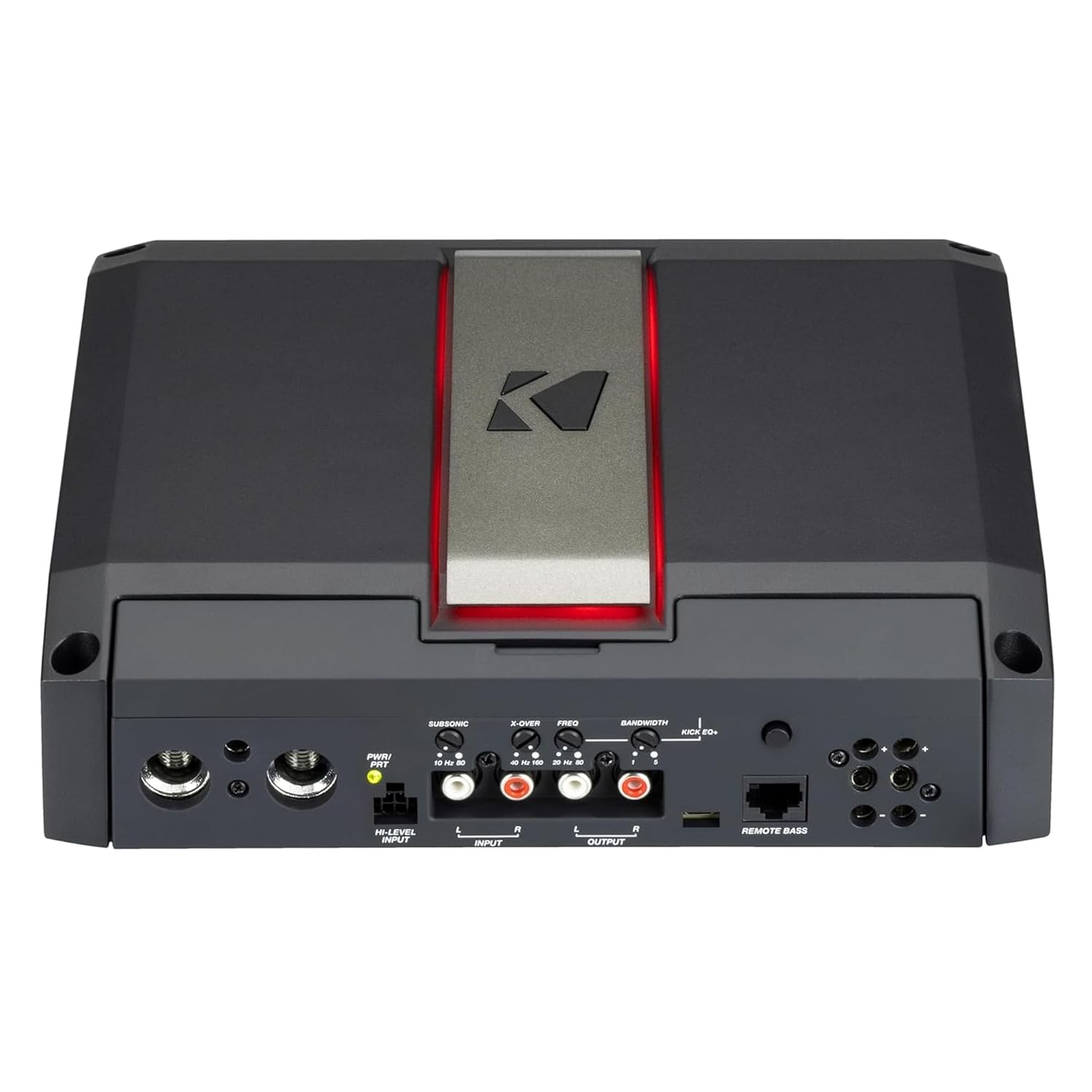 Kicker 51LX1650.1 1650 Watt Mono Class-D Subwoofer Amplifier with Smart Bass