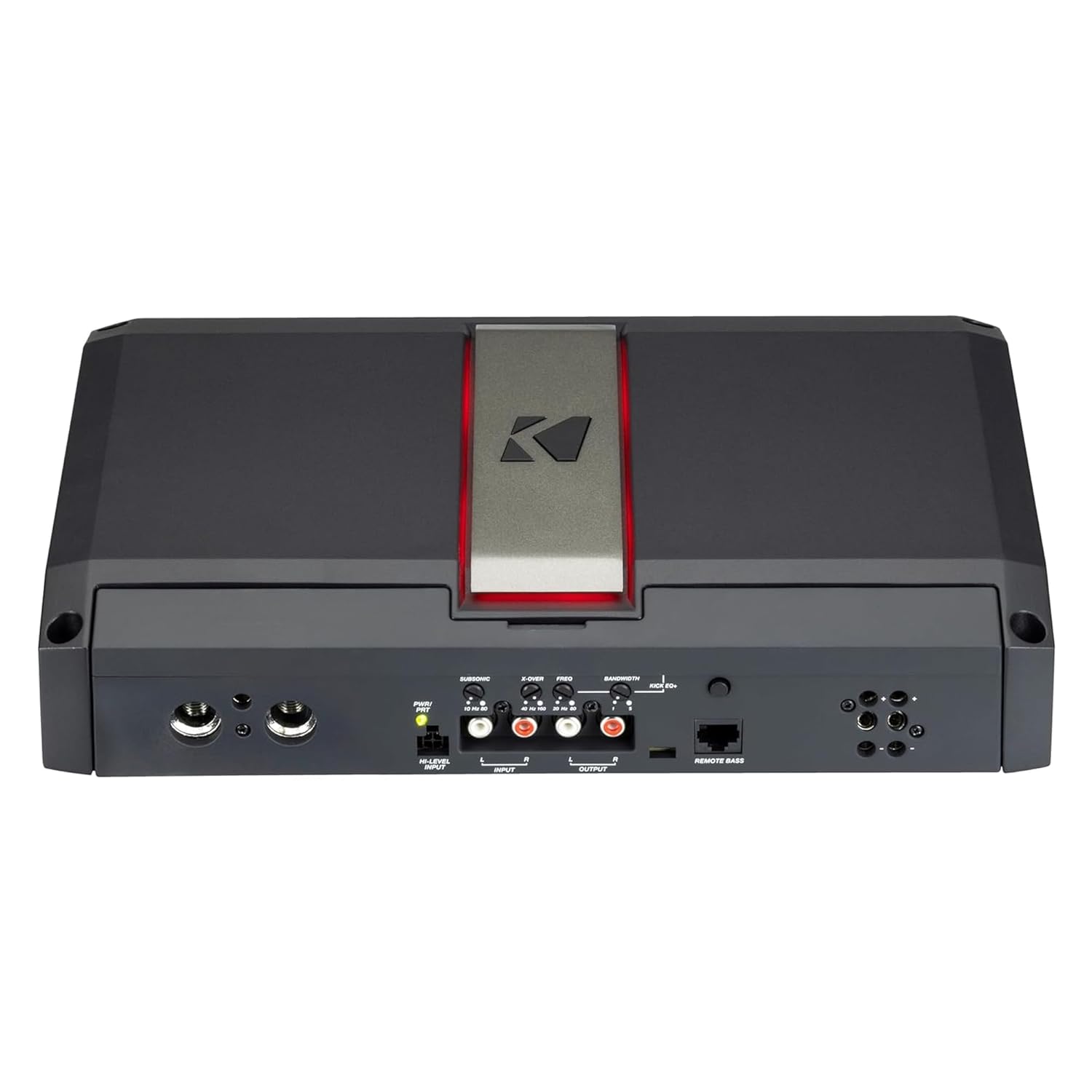 Kicker 51LX3000.1 3000 Watt Mono Class-D Subwoofer Amplifier with Smart Bass
