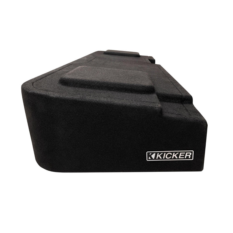 Kicker 51KGMDL7T122 L7T Custom Fit Dual 12" Subwoofer Down Firing Enclosure, Compatible with Select Sierra or Silverado