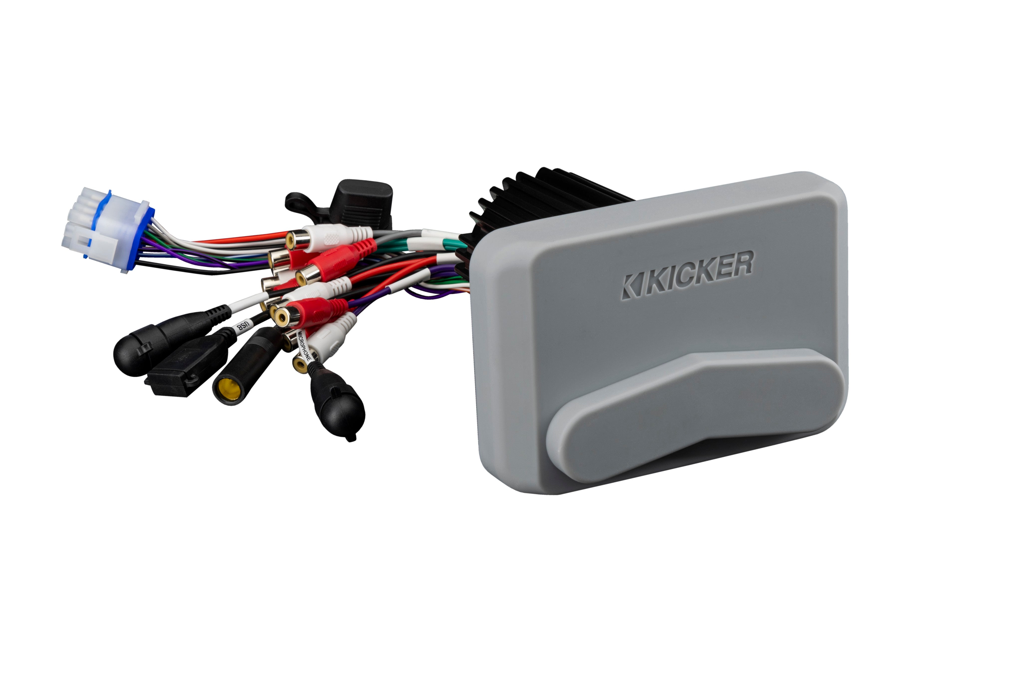 Kicker 51KMC4 Weather-Resistant Gauge-Style Media Center with Bluetooth