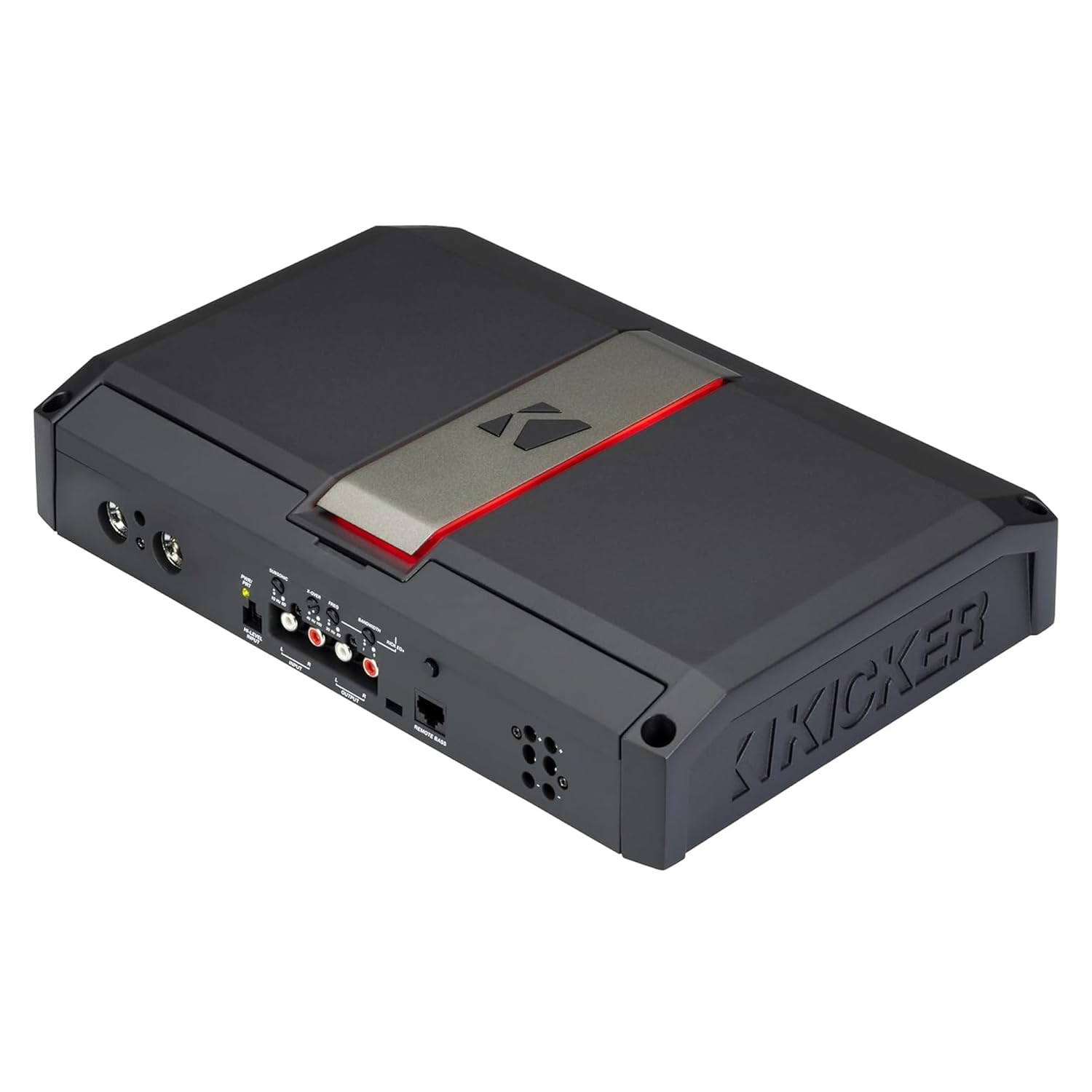 Kicker 51LX3000.1 3000 Watt Mono Class-D Subwoofer Amplifier with Smart Bass