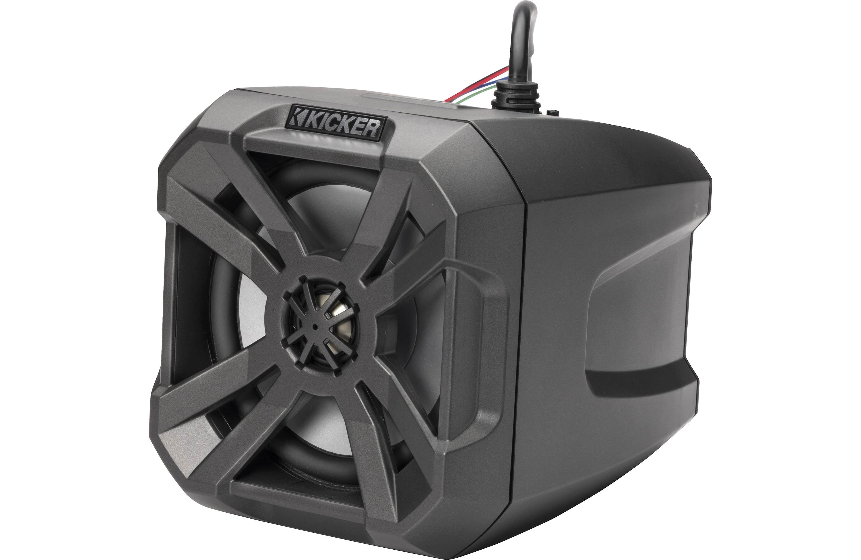 Kicker 48BTCAN65 6.5" PowerCan Speakers with LED Lighting & Bluetooth